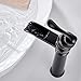 HOROW Oil Rubbed Bronze Bathroom Vessel Sink Faucet Waterfall Singe Handle One Hole Basin Mixer Tap Tall Body