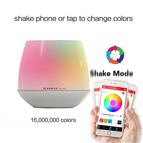 PLAYBULB Candle Bluetooth Smart Flameless LED Candle for iPhone and Android