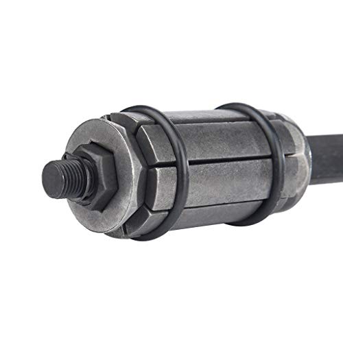 Ljnuanrg Tail Pipe Expander,3-Piece Exhaust Muffler Spreader Tool for Exhaust System Repair and Installation (1-1/8"-3-1/2") (Black)