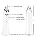 Micup Blackhead Removal Vacuum Machine Electric Facial Pore Cleaner Acne Comedo Suction Microdermabrasion Exfoliating Extractor USB Rechargeable Skin Care Machine (White)