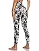 Colorfulkoala Women’s High Waisted Yoga Pants 7/8 Length Leggings with Pockets (S, Black & White Brush Strokes)thumb 3