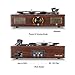 LuguLake Vinyl Record Player, LuguLake Turntable with Stereo 3-Speed, Record Player, and RCA Output, Vintage Phonograph with Retro Wooden Finishthumb 4