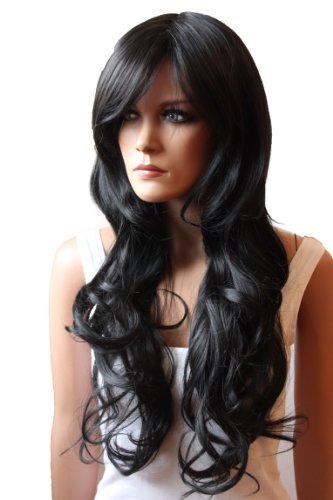 PRETTYSHOP Fashion Lady Half Wig Long Hair Wavy Cosplay Heat-Resistant Color Variation