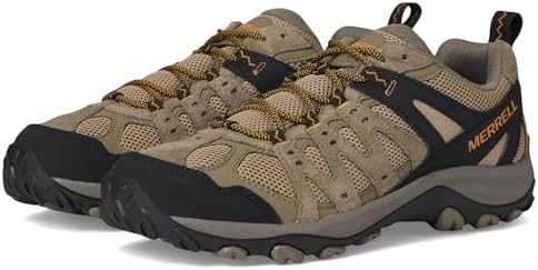 MERRELL Size 10.5 Men’s Pulse Hiking Shoes Merrell Pulse Brown leather mens hiking sneaker trail boot  main image 2