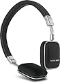 Harman Kardon SOHOi BLK Premium Lie Flat-On Ear Mini Headphones with iOS Remote (Black)