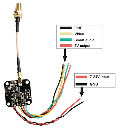 Wolfwhoop Q4-Pro 5.8GHz VTX with MMCX Antenna Connector and 0.01/25/200/400/600mW 37CH Switchable FPV Transmitter with Smart Audio Support OSD Configuring via Betaflight Flight Controller (Q4-Pro) - Thumbnail 2