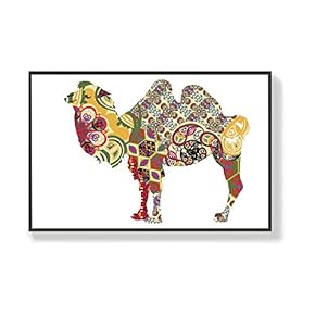 for Living Room Bedroom Cute Animals Framed for