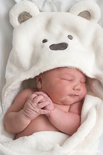 Amazon Co Jp ノーブランド品 赤ちゃん おくるみ かわいいくまさん ベルベットのような肌触り 白いくまさん 服 ファッション小物