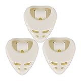 Blueseason Plastic Sticky Portable Guitar Pick Holder Cases Box , 5pcs-white