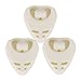 Blueseason Plastic Sticky Portable Guitar Pick Holder Cases Box , 5pcs-white