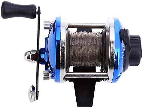 Youtaimei Satisfactory product Mini Right Hand Casting Fishing Reel Sea River Ocean Boat Gear with 0.2mm 50m Line