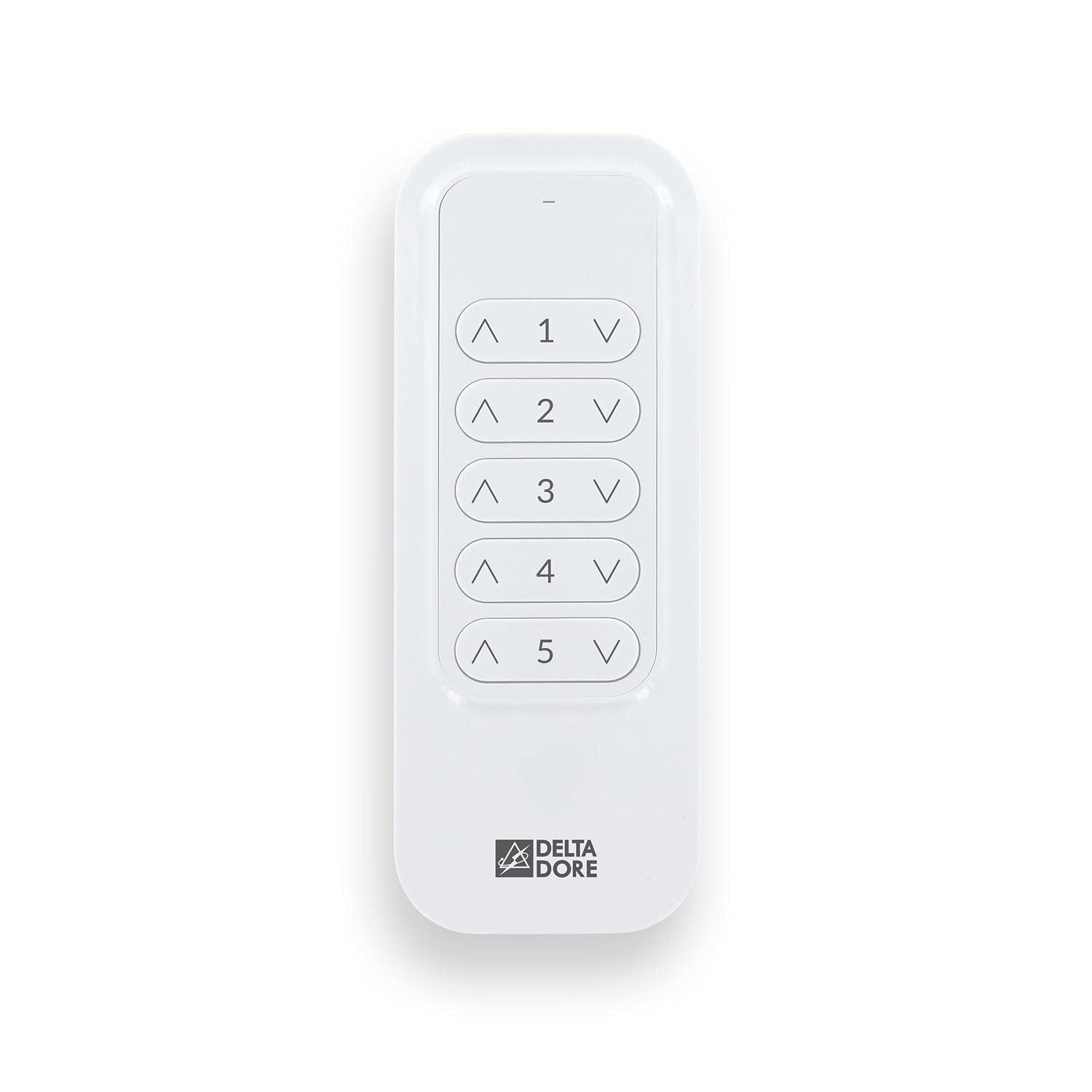 Tyxia 1700 - Delta Dore Wireless 5 Channel Remote Control for Lighting, Blind and/or Shutter Control - 6351403