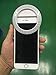 Rechargeable Selfie Light Ring by Arbitron Global- for iPhone 7 plus/ 6 plus/6s/6/5s/5/4s/4, Samsung Galaxy S7 Edge/S7/ S6 Edge/S6/S5/S4/S3, Galaxy Note 5/4/3/2, and Other Smart Phones