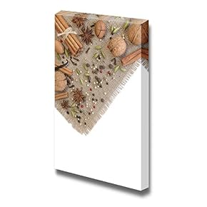 Set of Spices Chinese Food Concept Wall Decor