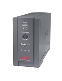 APC Back-UPS CS BK500BLK sistema de UPS 500 VA 300 W