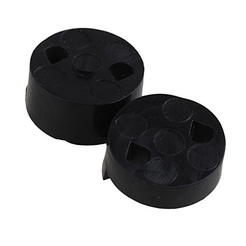 image for lovermusic 5x Black 3/4-4/4 Violin Sliding Mute Round Rubber Mutes