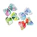 ALinmo Baby Girl's Clips 6in Sparkling Rhinestones Large Grosgrain Ribbon Boutique Rainbow Hair Bows Clips For Baby Girls Teens Toddlers