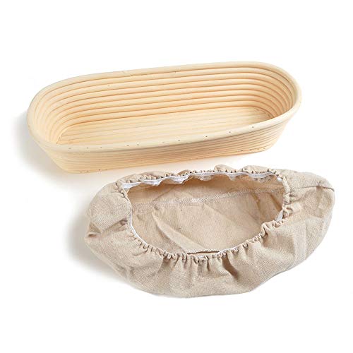 35cm/14" Oval Bread Proofing Basket Sourdough Proving Basket