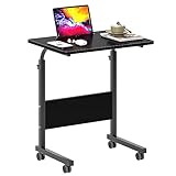 SogesHome 23.6 inch Adjustable Mobile Bed Table