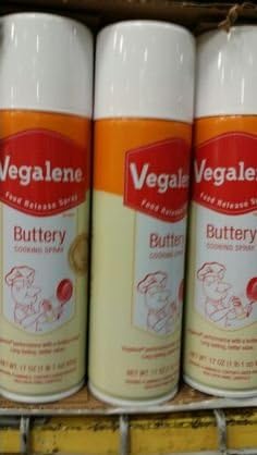 Vegalene Buttery Cooking Spray 17 Oz (6 Pack)