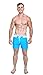 Taddlee Men Swimwear Solid Basic Long Swim Boxer Trunks Board Shorts Swimsuits, Blue, Medium