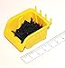 WallPeg 206 pc. Pegboard Hooks & Pegboard Bins Storage Organization Kit Bins and Peg Hooks fits 1/4