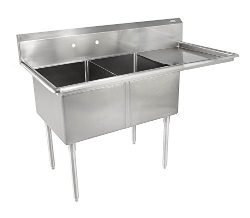 John Boos E Series Stainless Steel Sink, 12