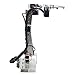 Aideepen ROT3U 6DOF Aluminium Robotic Arm Kit Silver Mechanical Robotic Clamp Claw Without Servo