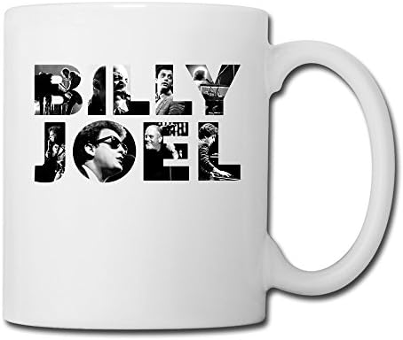 White Billy Joel Logo Sab04Fl Ceramic Mug Cup 11oz Unisex Printed On Both Sides