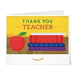Amazon Gift Card - Print - Thank You Teacher (Books)