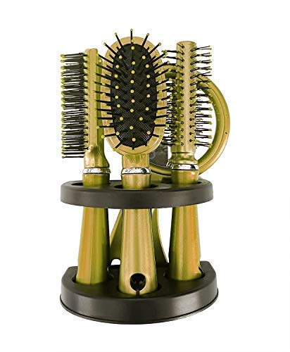 Buy Confidence Hair Brush Set For Men And Women With Hand Mirror