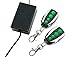 TOPENS ERM12 Universal External Receiver with 2 Remote Control Transmitters for Automatic Swing Sliding Gate Opener Garage Door Opener, Remote Operator Accessory for Outdoor Use