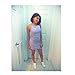 Youngkim Women Cute Backless Spaghetti Strap High Neck Mini Bodycon Dress