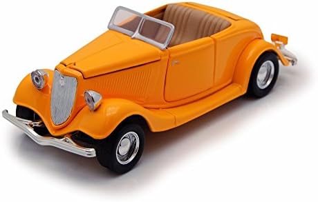 Motormax 73218 1934 Ford Coupe Yellow 124 Diecast Car Model