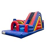 JumpOrange Commercial Grade 30' Rainbow Xtreme Inflatable Obstacle Course