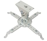 VideoSecu LCD/DLP Projector Ceiling Mount Bracket White PJ1W WU8 (Electronics)