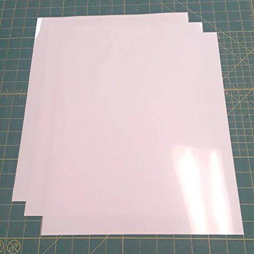 ThermoFlex Stretch White 15" x 12" (3 Sheets) of Iron on Heat Transfer Vinyl, HTV