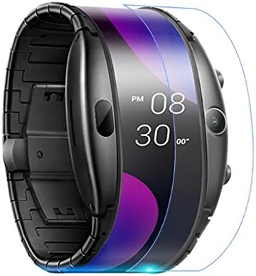 Yuemizi for Nubia α Watch 1PCS transparent soft HD hydrogel transparent screen protector High resolution Oil resistant coating Easy to install High definition