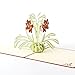 Paper Spiritz Pop up Mother's Day Cards, Flower Greeting Card Birthday Card Thank You Card with Envelope, Get Well Pop Up Card, I Love Mom Cards for Women Wife Mom Sister Aunt Granny (2013)