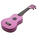 yosager 21 Inch Wooden Ukulele Toy for Kids Musical Instrument Musical Toys (Pink)