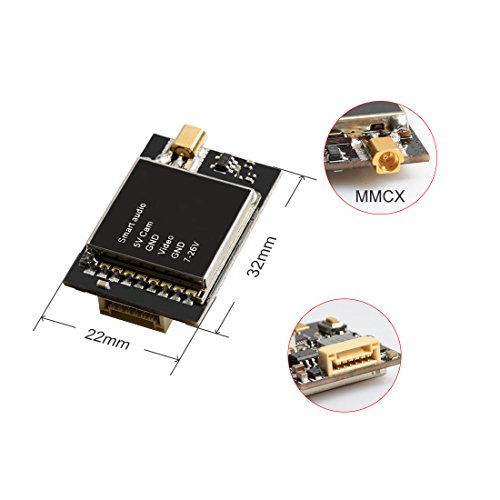 Wolfwhoop Q1-Upgrade 5.8GHz 0.01/25/200/500/1000mW Switchable FPV Transmitter with MMCX and FC Uart Support Telemetry via Betaflight Flight Controller -Long Range Version - Thumbnail 2