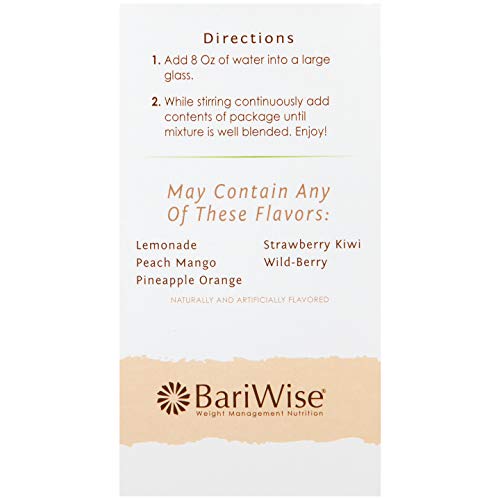 BariWise High Protein Powder Fruit Drink (15g Protein) / Low-Carb Diet Drinks - Variety Pack (3 Boxes - Save 10%) - Fat Free, Low Carb, Low Calorie, Sugar Free