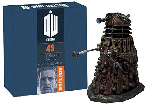 Official Licensed Merchandise Doctor Who Figurine Collection Rusty the Good Dalek Hand Painted 1:21 Scale Collector Boxed Model Figure #43
