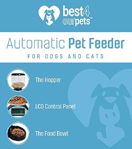 Best 4 Our Pets Automatic Pet Feeder Dispenses The Correct