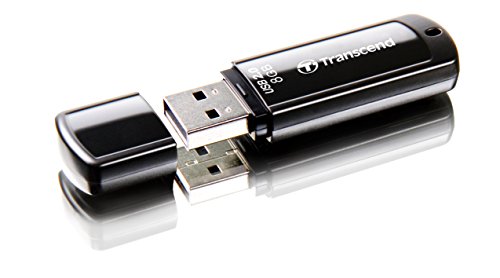 Transcend 8GB JetFlash 350 USB 2.0 Flash Thumb Drive, Data Storage, Backup