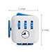 Fidget Cube Toys,Black and Blue Mini Cube Relieves Stress and Anxiety Attention Toy for Work/Class/Home 1.1 inch