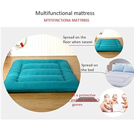 Tradicional Japonesa Piso del balanceo futón futón colchones ...