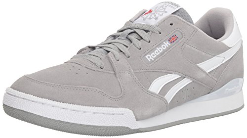 Reebok Men's Phase 1 Pro Cross Trainer, Est-Tin Grey/White, 6.5 M US