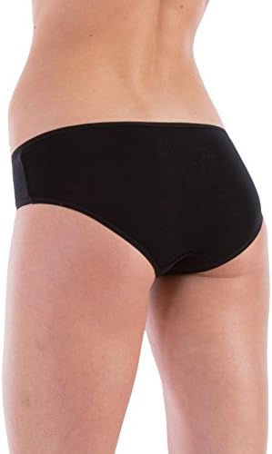 Woolly Clothing Women's Merino Hiphugger Brief - Moisture Wicking, Anti-Odor, Casual Athletic wear