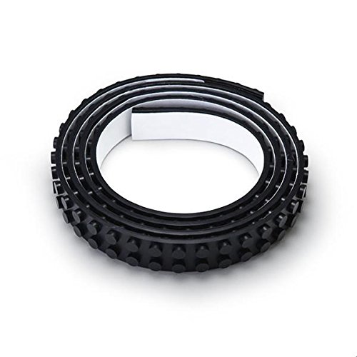 Lego Tape for Building, Building Blocks and Construction Toys, Build-A-Blocks, Black